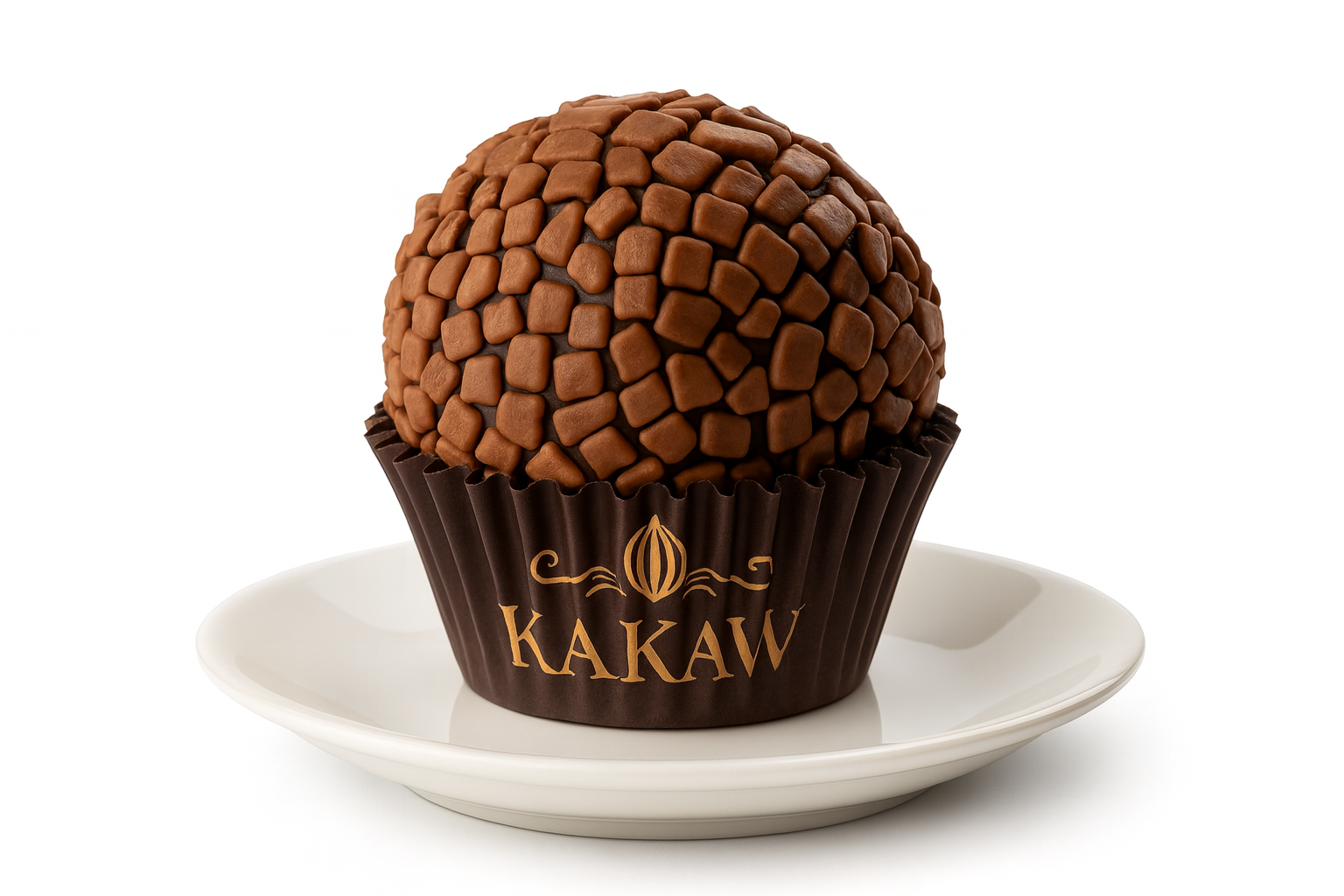 Brigadeiros gourmet artesanais com cobertura de chocolate belga